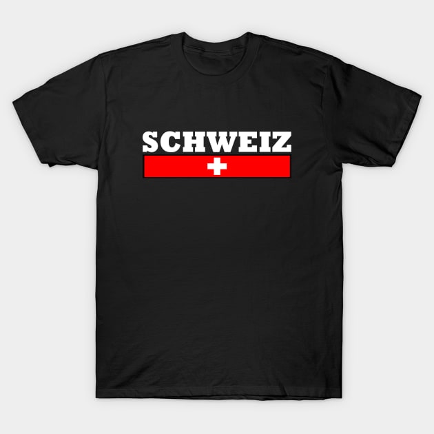 switzerland T-Shirt by Milaino